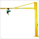 Overbraced Jib Crane