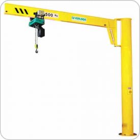 Underbraced Jib Crane